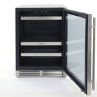 Sapphire Series 3 Premium Indoor/Outdoor Refrigerator w/Glass Door