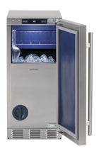 Sapphire Series 5 Indoor Clear Ice Machine, Gourmet Cube, Gravity Drain - SIIM15GDSS