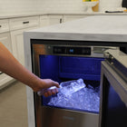 Sapphire Series 5 Indoor Clear Ice Machine, Gourmet Cube, Gravity Drain - SIIM15GDSS