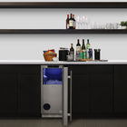 Sapphire Series 5 Indoor Clear Ice Machine, Square Cube, Gravity Drain, Panel Ready