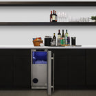 Sapphire Series 5 Indoor Clear Ice Machine, Square Cube, Gravity Drain, Panel Ready - SSIM15GDPR