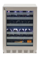 Sapphire Series 5 Indoor Dual Zone Wine Refrigerator, 43 Bottle Capacity - SW24DZSS