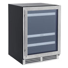 Sapphire Series 3 ADA Premium Indoor/Outdoor Refrigerator w/Glass Door