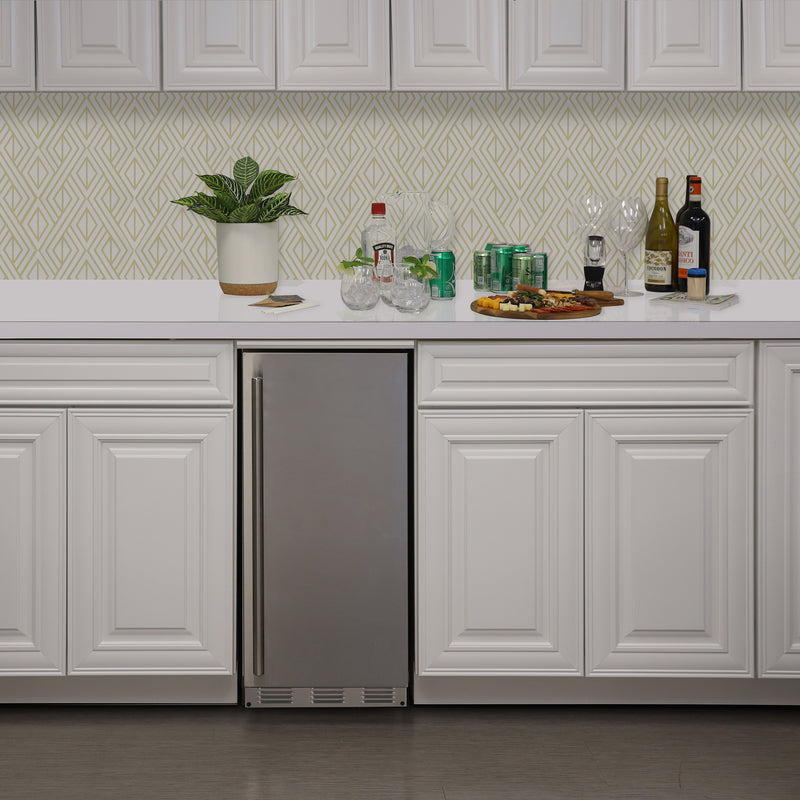 Sapphire Series 5, 15"W, Nugget Cube, Indoor, Stainless Steel, Gravity Drain, Commercial Ice Maker (SNIM155PSS)