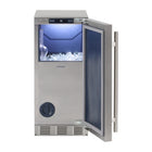 Sapphire Series 5 Indoor Clear Ice Machine, Square Cube, ADA Height, Drain Pump - SSIM15PSSADA