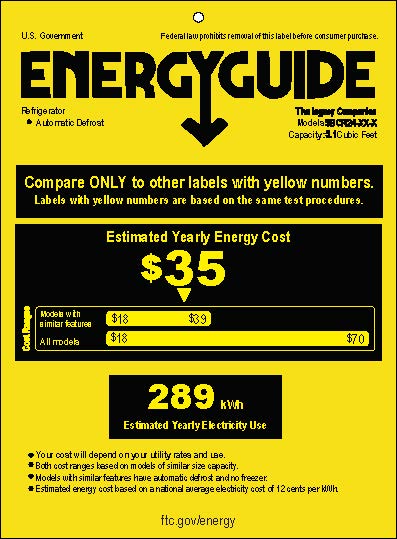 Energy guide residential 